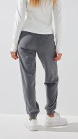 Купить Спортивные брюки однотонные женские On me 2528 XS Серый Артикул: 2000999316494 Миниатюра фотографии № 4
