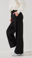 Купить Спортивные штаны палаццо для девочки LAWA K-GBC02302 146 см Черный Артикул: 2000999458897 Миниатюра фотографии № 4