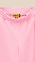 Купить Спортивные штаны палаццо однотонные женские LAWA K-WBC02304 XL Розовый Артикул: 2000999447525 Миниатюра фотографии № 10