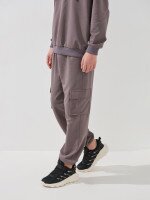 Купить Спортивный костюм свитшот+штаны для мальчика LAWA P-BB02338 146 см Коричневый-графитовый Артикул: 2000999531286 Миниатюра фотографии № 4
