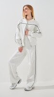 Купить Спортивный костюм толстовка+штаны для девочки 1236 140 см Серый Артикул: 2000999427749 Миниатюра фотографии № 1