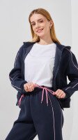 Купити Спортивний костюм толстовка+штани з принтом для дівчинки LAWA P-GT02302 134 см Графітовий Артикул: 2000999394195 Фото мініатюра № 5