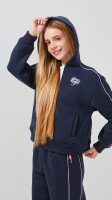 Купити Спортивний костюм толстовка+штани з принтом для дівчинки LAWA P-GT02302 134 см Графітовий Артикул: 2000999394195 Фото мініатюра № 6