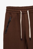 Спортивные штаны однотонные для мальчика Неслухнянки BB-7078 176 см Коричневый  Фото №5