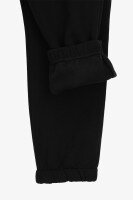 Купить Спортивные штаны однотонные мужские Tommy life 00326 S Черный Артикул: 2000990780874 Миниатюра фотографии № 9