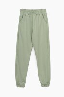 Спортивные штаны женские 24-1410 S Оливковый (2000989879411D)  Фото №4