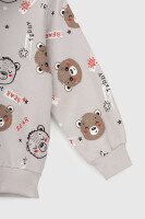 Спортивний костюм для хлопчика Baby Show 374 80 см Сірий (2000990339188D)  Фото №4