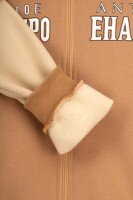 Спортивний костюм кофта+штани для хлопчика Lizi 3123 116 см Коричнево-бежевий  Фото №10