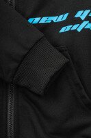 Спортивный костюм (кофта+штаны) для мальчика XHZ-0599 146 см Черно-голубой (2000990732996D)  Фото №9