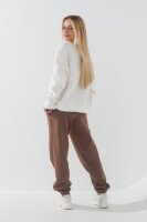 Спортивные штаны для девочки ANGELOS 7136 146 см Кофейный (2000990722898W)  Фото №2
