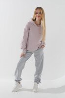 Спортивные штаны для девочки ANGELOS 7136 146 см Светло-серый (2000990722959W)  Фото №0