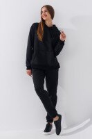 Спортивные штаны джоггеры женские LAWA WBC02438 XS Черный  Фото №1