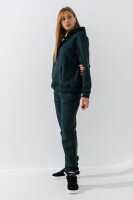 Спортивные штаны джоггеры женские LAWA WBC02438 XS Темно-зеленый  Фото №0