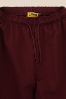 Спортивные штаны джоггеры женские LAWA WBC02463 XL Бордовый  Фото №8