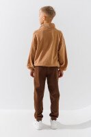 Спортивные штаны однотонные для мальчика Неслухнянки BB-7078 176 см Коричневый  Фото №2