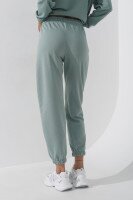 Спортивные брюки однотонные женские On me Kuz-1 baza XS Оливковый (2000989586777D)  Фото №0