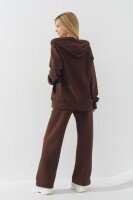 Спортивные штаны палаццо для девочки ADK 2981 128 см Коричневый (2000990773524W)  Фото №2