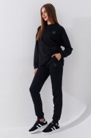 Спортивные штаны женские 2344-K XS Черный (2000990141972D)  Фото №1