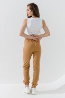 Спортивные штаны женские 24-1410 S Бежевый (2000989879329D)  Фото №3