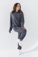 Спортивные штаны женские 242324-K XS Графитовый (2000990662231D)  Фото №1