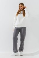 Спортивні штани жіночі Noa Noa 1632 2XL Сірий  Фото №0