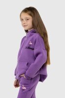 Спортивный костюм (худи, штаны) для девочки Ecrin 4610 116 см Фиолетовый (2000990093370W)  Фото №5