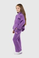 Спортивный костюм (худи, штаны) для девочки Ecrin 4610 116 см Фиолетовый (2000990093370W)  Фото №0