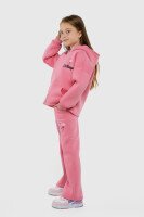 Спортивный костюм (худи, штаны) для девочки Ecrin 4610 110 см Розовый (2000990093318W)  Фото №0