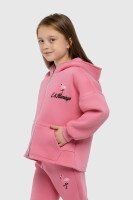 Спортивный костюм (худи, штаны) для девочки Ecrin 4610 110 см Розовый (2000990093318W)  Фото №5