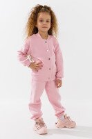 Спортивний костюм кофта+штани для дівчинки Baby Show 14358 104 см Рожевий