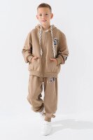 Спортивный костюм кофта+штаны для мальчика 6311 116 см Бежевый (2000990561237D)  Фото №3