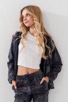 Спортивний костюм (кофта+штани) для дівчинки Deniz 0709 158 см Графітовий (2000990723352D)  Фото №0