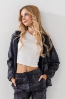 Спортивный костюм (кофта+штаны) для девочки Deniz 0709 158 см Графитовый (2000990723352D)  Фото №0