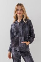 Спортивний костюм (кофта+штани) для дівчинки Deniz 0709 158 см Графітовий (2000990723352D)  Фото №2