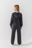 Спортивный костюм толстовка+штаны для девочки Benini 241422 146 см Темно-серый  Фото №5
