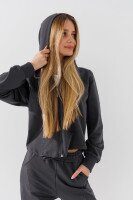 Спортивный костюм толстовка+штаны для девочки Benini 241422 146 см Темно-серый  Фото №2