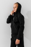 Спортивний костюм толстовка+штани для хлопчика Deniz 2324 122 см Чорний  Фото №2