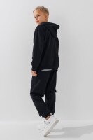 Спортивний костюм з принтом кофта+штани для хлопчика Waxmen 1416 146 см Чорний (2000990751720W)  Фото №4