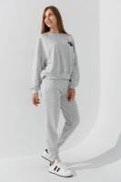 Спортивный костюм женский On me Onme-13 XS Светло-серый  Фото №0