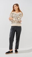 Купить Штаны эко-кожа женские GENUA G01140-0002 XL Черный Артикул: 2000999406430 Миниатюра фотографии № 2
