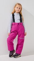 Купить Брюки на шлейках для девочки EN-125 98 см Фуксия Артикул: 2000999147852 Миниатюра фотографии № 1