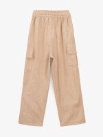 Купить Штаны однотонные для мальчика Aura Style 5023-1 122 см Бежевый Артикул: 2000999615122 Миниатюра фотографии № 4