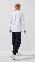 Штаны однотонные для мальчика Vio Faloni 5633 146 см Графитовый  Фото №1