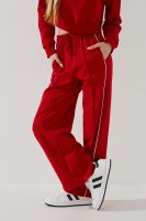 Брюки палаццо для девочки LAWA K-GTC02302 122 см Красный