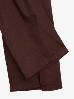 Купить Брюки палаццо однотонные женские GENUA G01140-0024 S Коричневый Артикул: 2000999490125 Миниатюра фотографии № 2