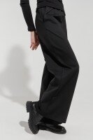Купить Брюки палаццо однотонные женские LAWA WBC02364 XL Черный Артикул: 2000990373885 Миниатюра фотографии № 3