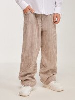 Купить Штаны с узором для мальчика Aura Style 5020-2 140 см Коричневый Артикул: 2000999615054 Миниатюра фотографии № 1