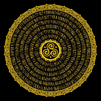 Суггестивная картина-мандала &quot;Здоров&#039;я&quot; 3 Mandala (health) (4823113872489)