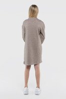 Платье однотонное для девочки MyChance 2360 146 см Бежевый (2000990239631D)  Фото №1