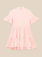 Купить Платье однотонное для девочки LAWA GTC02330 128 см Розовый Артикул: 2000999655128 Миниатюра фотографии № 3